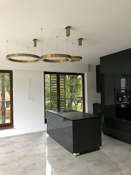 Lampa wisząca RING 40 Złoty