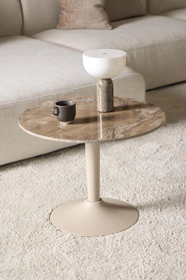 Stolik MALTA fi60 Beżowy