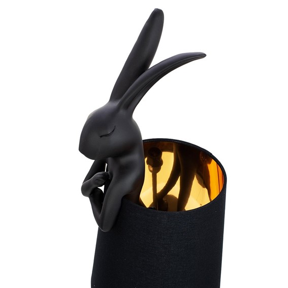 Lampa Stołowa RABBIT 68cm Czarny