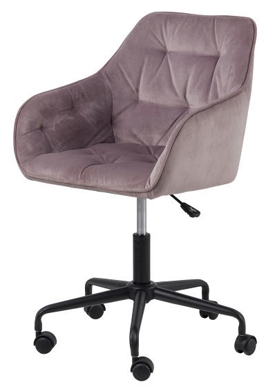 Fotel Biurowy BROOKE VIC Różowy