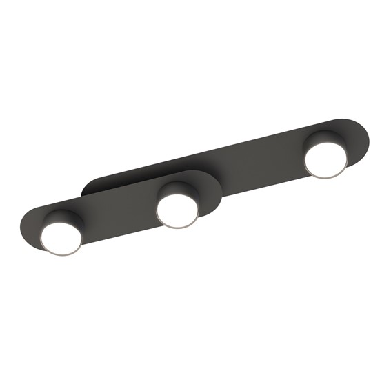 Lampa Sufitowa STILO 3 Czarny