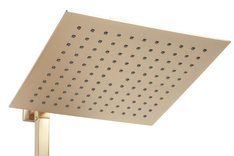 Zestaw Natryskowy JACK Złoty Szczotkowany