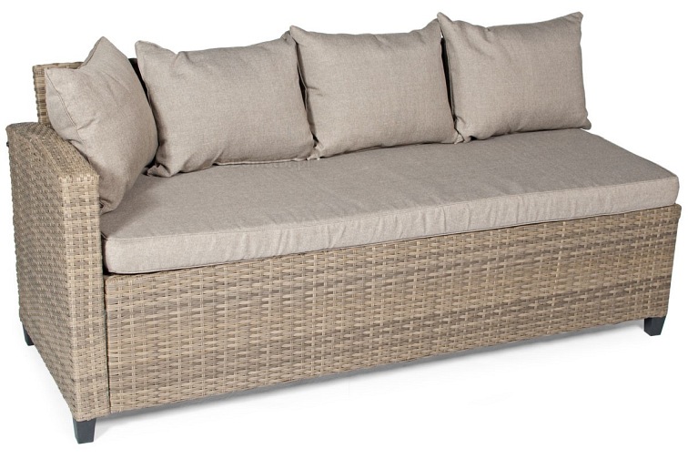 Narożnik Ogrodowy Sztokholm 6-Osobowy Cappuccino