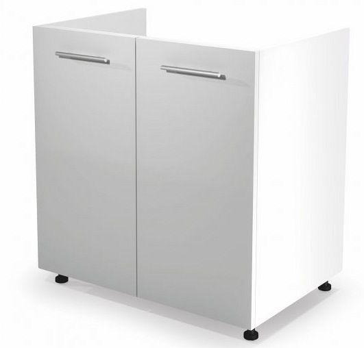 VENTO DK-80/82 szafka zlewozmywakowa biały