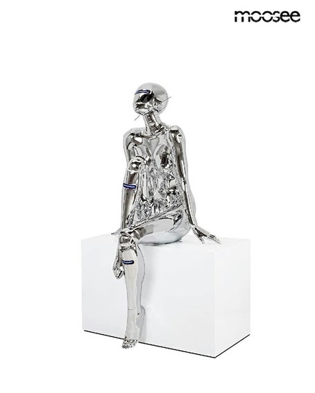 Lampa Podłogowa CYBER WOMAN Srebrny