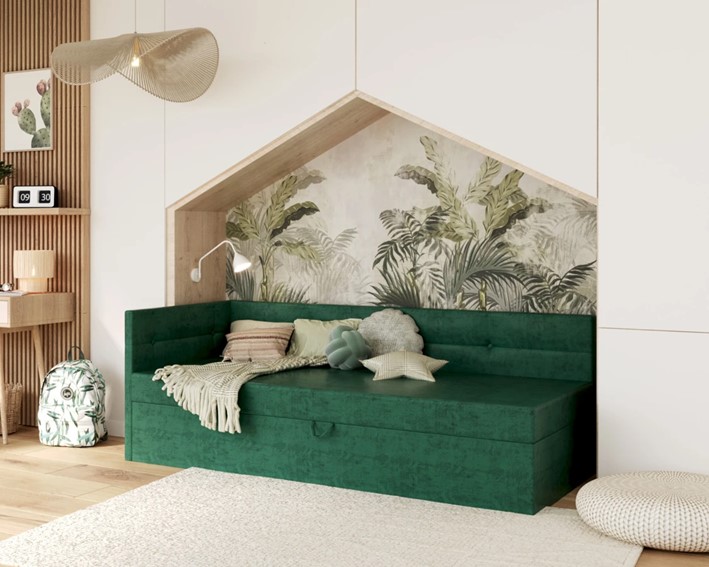 Łóżko Tapicerowane BILLY TRINITY 120x200