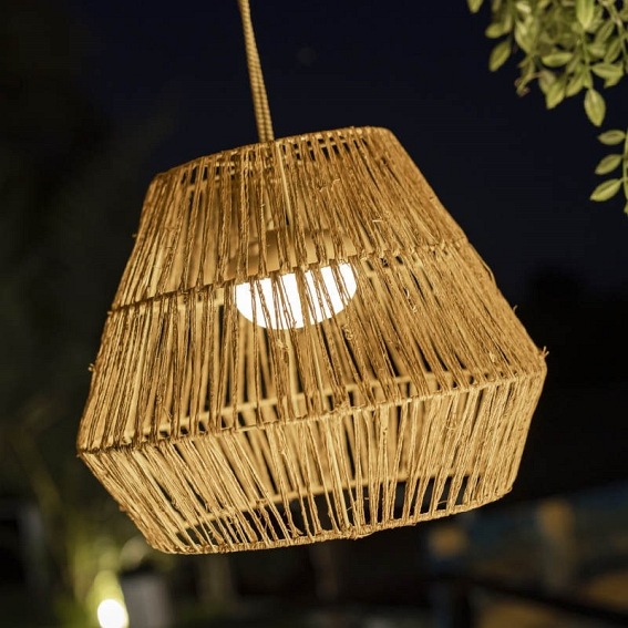 Lampa Wisząca SISINE 30 HANG IN&OUT BATTERY Naturalny