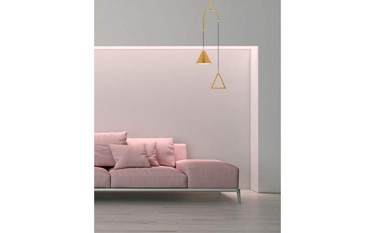 Lampa Wisząca ACUSTICA Złoty