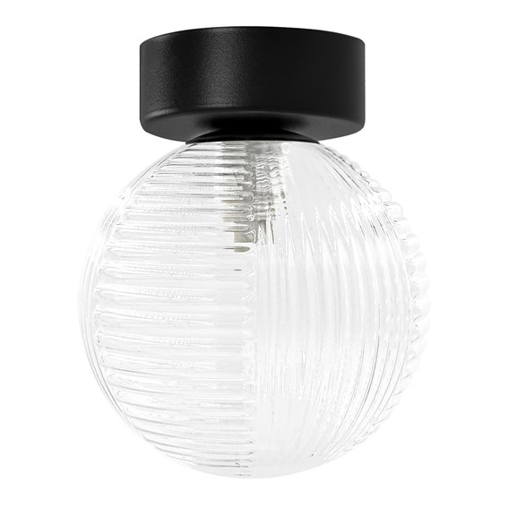 Lampa Sufitowa AURA K-5681 Transparentny/Czarny