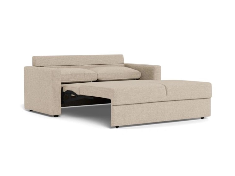 Sofa FLEURY z Funkcją Spania Beżowy