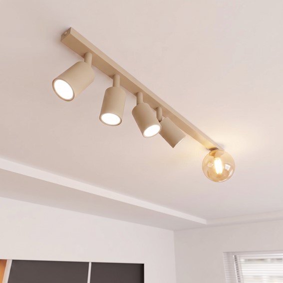 Lampa Sufitowa BASTER 5 Beżowy
