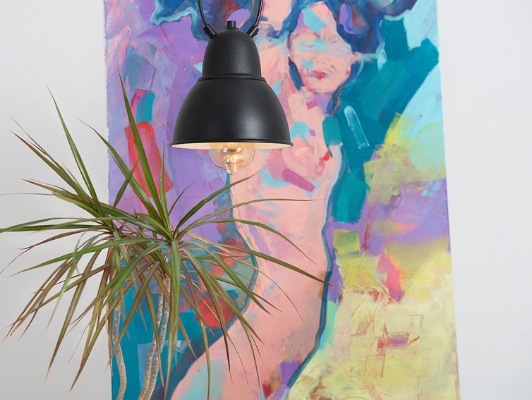 Lampa wisząca COBEN 1 Czarny