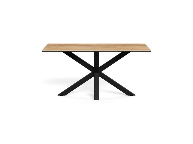 Stół HEAVEN 160x90 Dąb Naturalny/Czarny