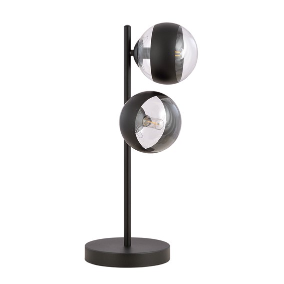 Lampa Biurkowa ROSSI LN2 STRIPE Czarny