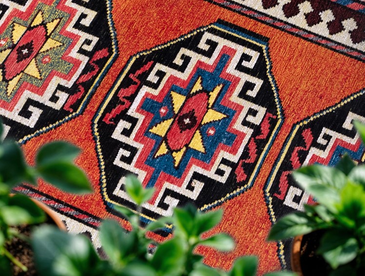 Dywan ANTALIA RED MIX 9844 170x240 cm Czerwony