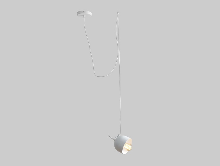Lampa wisząca POPO 1 – biały