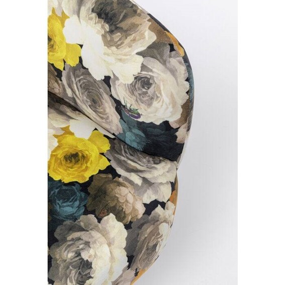 Fotel Obrotowy PEONY FLOWER Wielokolorowe