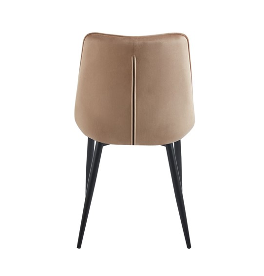 Krzesło Velvet J262-1 Cappuccino/Czarny