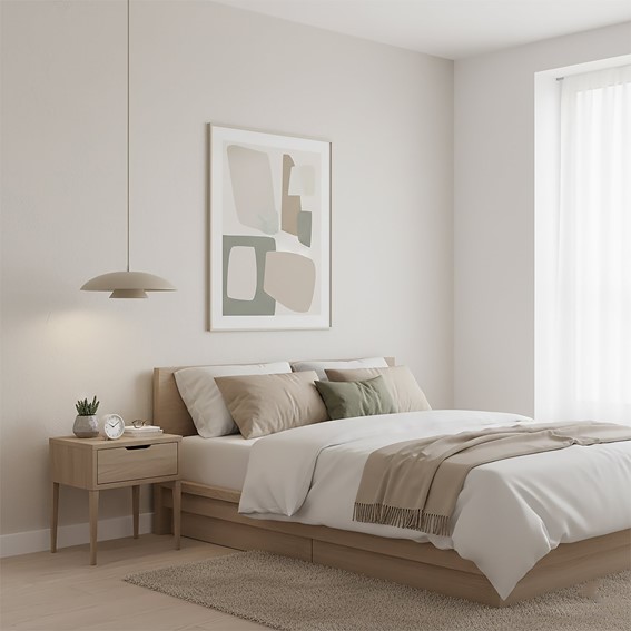 Lampa Wisząca BABEL 1 Beżowy