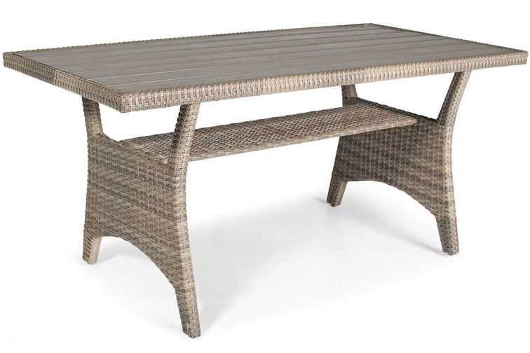 Narożnik Ogrodowy Sztokholm 6-Osobowy Cappuccino