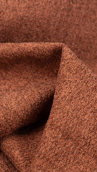 Tkanina BORG 44 Brązowy (1 mb)