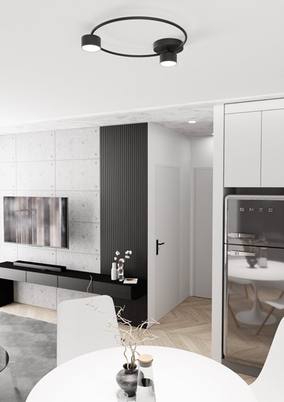 Lampa Sufitowa LUCIO 2 Czarny