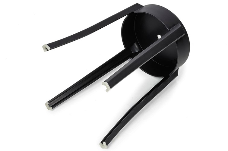 Stołek CALMAR 46cm Czarny