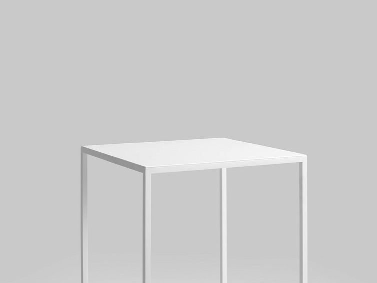 Stolik TENSIO METAL 30 Biały