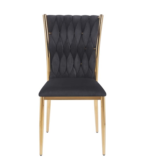 Krzesło Velvet K37-FX (G) Czarny