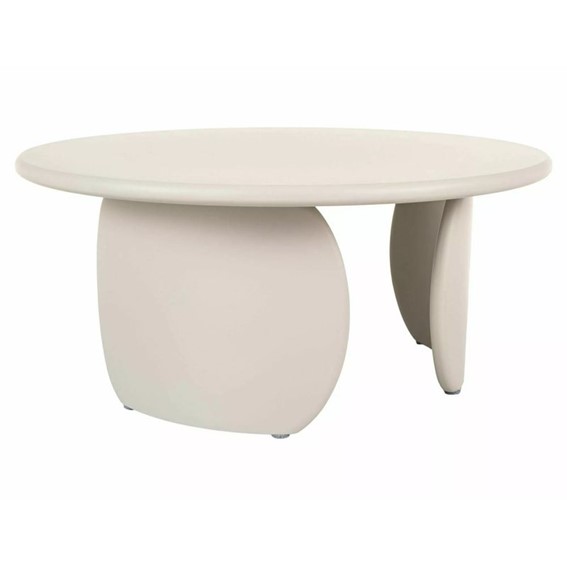 Ława NOEMI Fi80cm Beż Mat