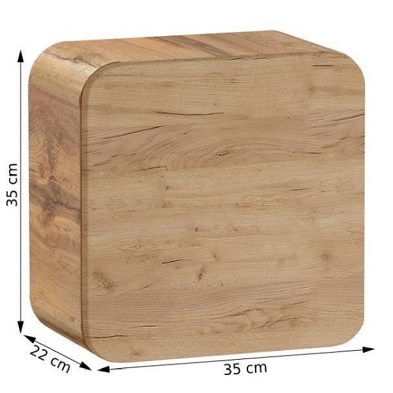 Szafka Wisząca Aruba 831 22x35x35 Dąb Craft Złoty