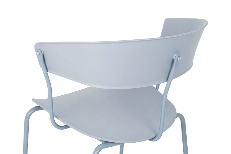 Krzesło JETT Jasnoszary/Polipropylen