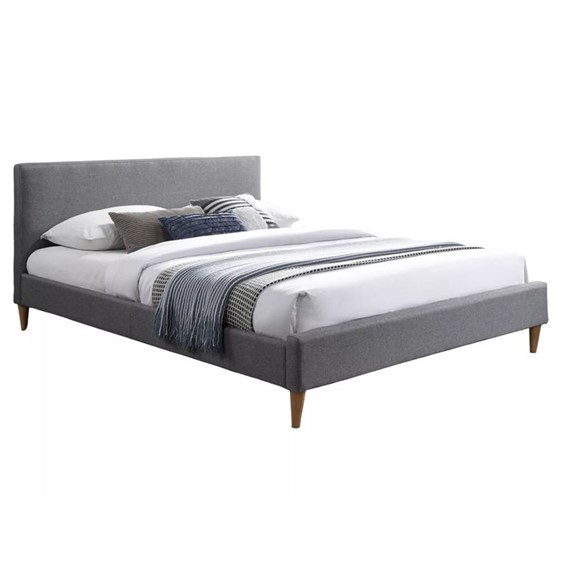 Łóżko ACOMA 160x200cm Szary