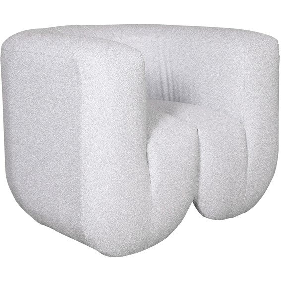 Fotel NUA N88-100-1 Jasnoszary