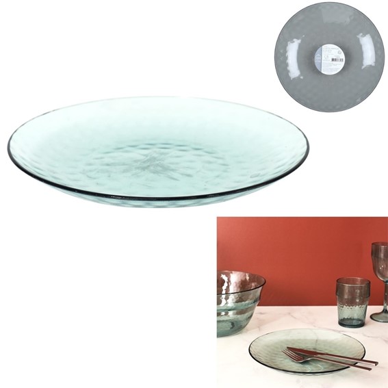 Talerz ZEKRIT 23,5cm Niebieski