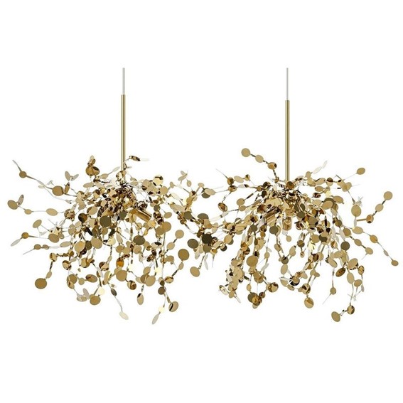 Lampa wisząca MONETE Złoty