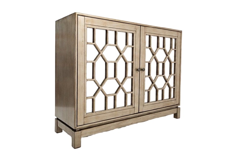 Komoda Lustrzana AV1550-50 2D Avola 41x127x99 Złoty