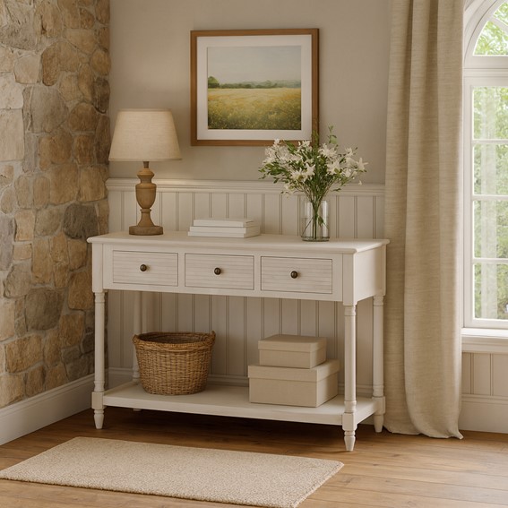 Konsola LIVORNO LIV080-W Biały