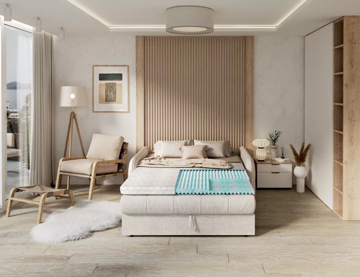 Nakładka Na Materac MALTA DOUBLE 8cm 100x200