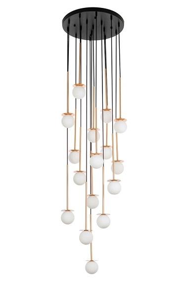 Lampa Wisząca CANNON DISC 16 Miedziany