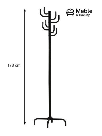 wieszak W11 BIS czarny