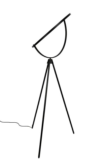 Lampa Podłogowa Moon Floor 170 Czarny