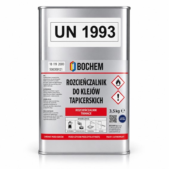 Rozcieńczalnik do Klejów Tapicerskich 3,5 kg