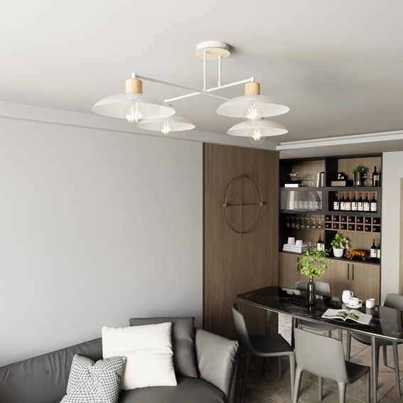 Lampa Sufitowa KOBE 4 Biały