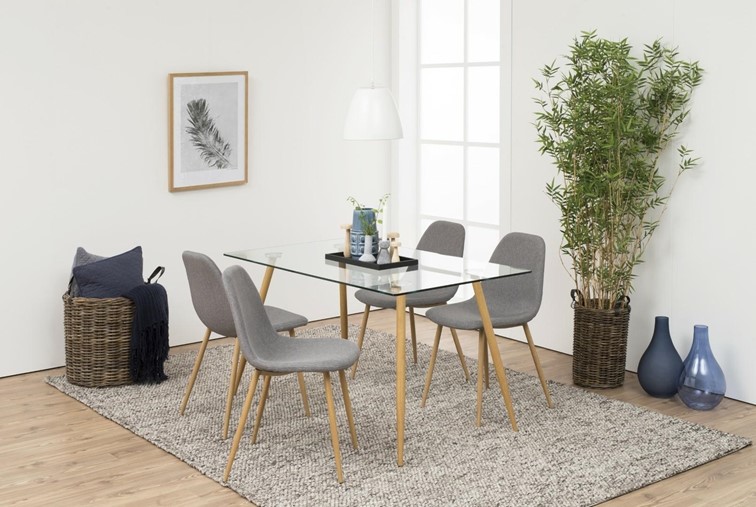 Krzesło WILMA Grey Dąb