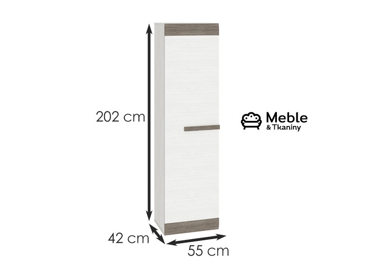 Szafa BLANCO 19 Sosna Śnieżna