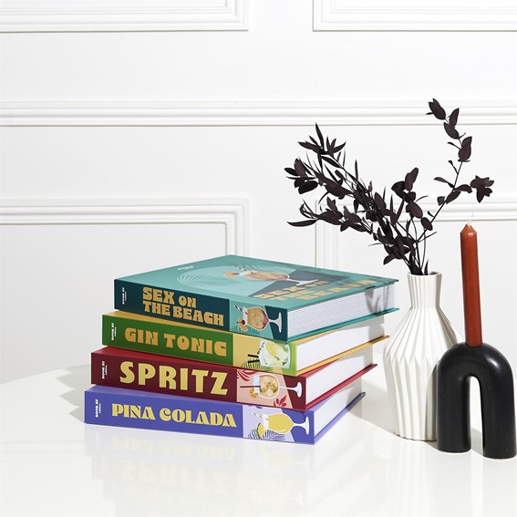 Pudełko Książka PINACOLADA Fioletowy