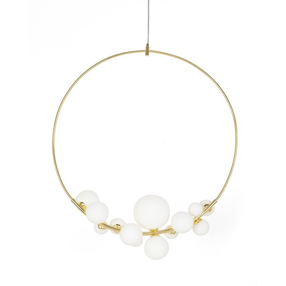 Lampa Wisząca ROCIO Złoty