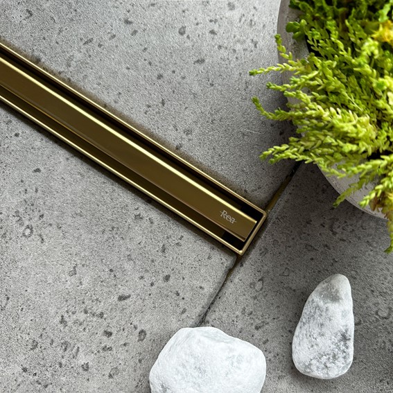 Odpływ NEOX SLIM PRO 600 Złoty