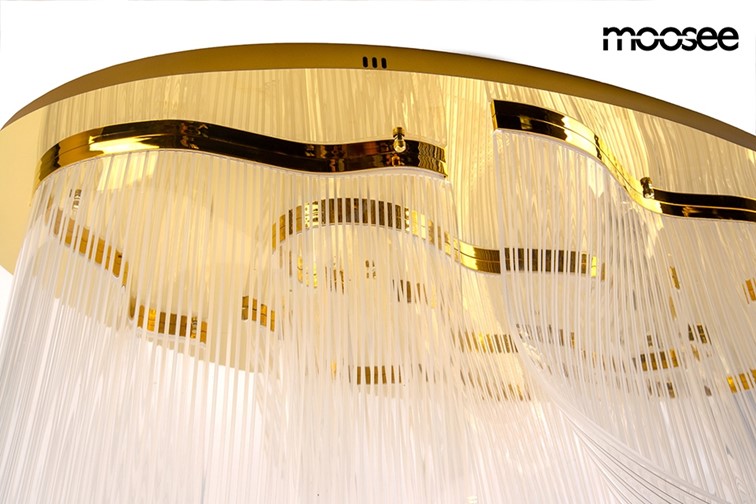 Lampa Sufitowa/Plafon FIREFLY Złoty